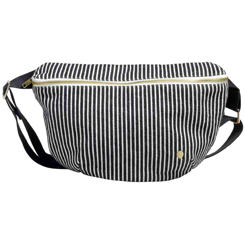 BUM BAG LA CERISE BASILE CAVIAR 28x19 ORGANIC COTTON