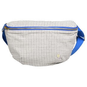 BUM BAG LA CERISE STYLO BLEU 28x19 ORGANIC COTTON