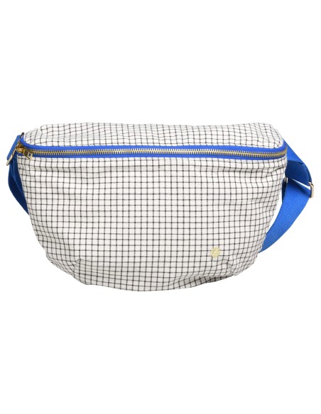 BUM BAG LA CERISE STYLO BLEU 28x19 ORGANIC COTTON