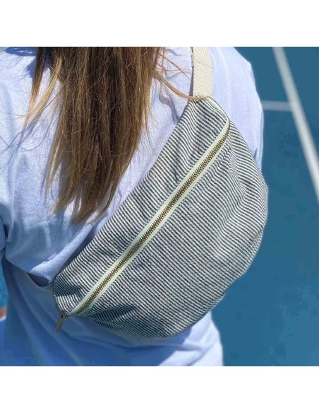 ΤΣΑΝΤΑΚΙ ΜΕΣΗΣ LA CERISE FINETTE ΜΑΥΡΟ 28X19 ΑΠΟ ΟΡΓΑΝΙΚΟ ΒΑΜΒΑΚΙ