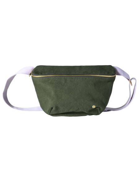BUM BAG LA CERISE IONA KALE 28x19 ORGANIC COTTON