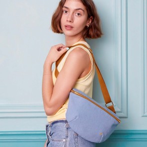 BUM BAG LA CERISE IONA BLUETIFUL 28x19 ORGANIC COTTON 2