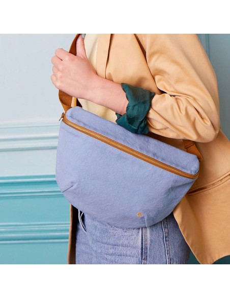 BUM BAG LA CERISE IONA BLUETIFUL 28x19 ORGANIC COTTON