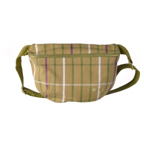 BUM BAG LA CERISE SCOTTY MARRON 28x19 ORGANIC COTTON