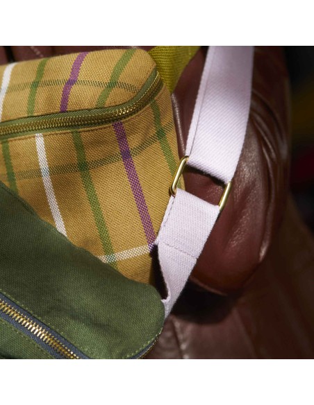 ΤΣΑΝΤΑΚΙ ΜΕΣΗΣ LA CERISE SCOTTY KITΡINO KAΡΩ 28X19 ΑΠΟ ΟΡΓΑΝΙΚΟ ΒΑΜΒΑΚΙ