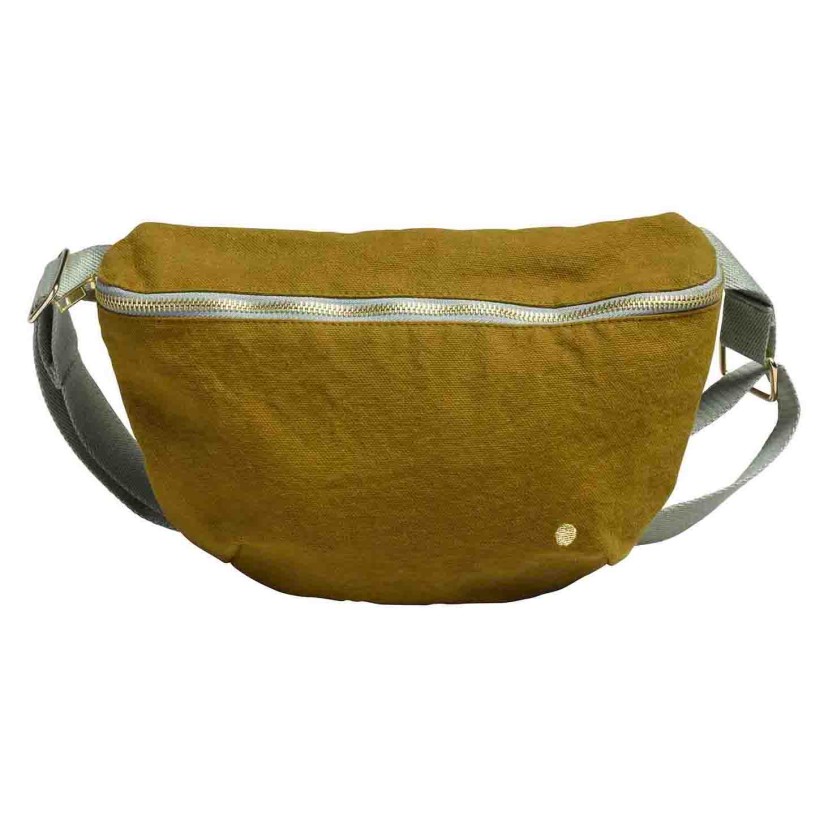 BUM BAG LA CERISE IONA NUTS 28x19 ORGANIC COTTON