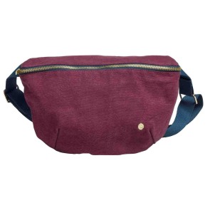 BUM BAG LA CERISE IONA WINE 28x19 ORGANIC COTTON