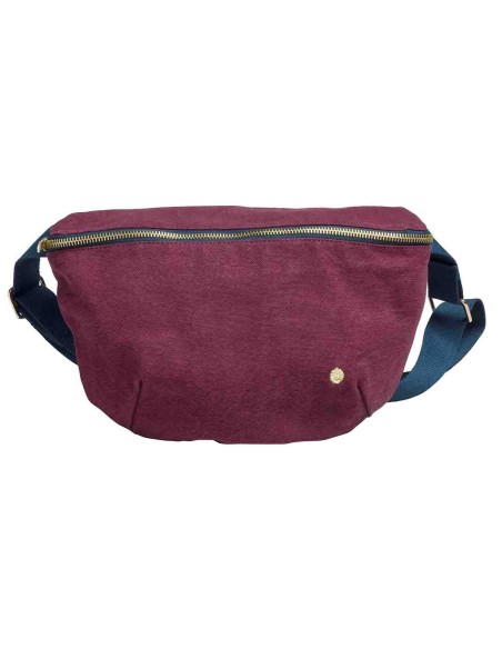 BUM BAG LA CERISE IONA WINE 28x19 ORGANIC COTTON