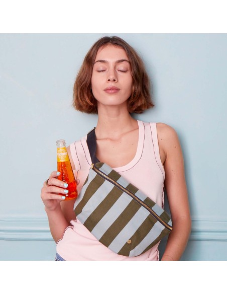 BUM BAG LA CERISE RITA 28x19 ORGANIC COTTON