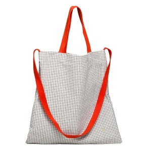 CITY BAG LA CERISE STYLO ROUGE 38x38 ORGANIC COTTON