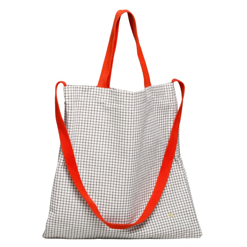 CITY BAG LA CERISE STYLO ROUGE 38x38 ORGANIC COTTON