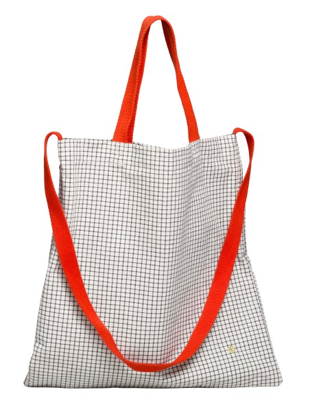 ΤΣΑΝΤΑ LA CERISE STYLO ΚΟΚΚΙΝΟ 38x38 ΑΠΟ ΟΡΓΑΝΙΚΟ ΒΑΜΒΑΚΙ