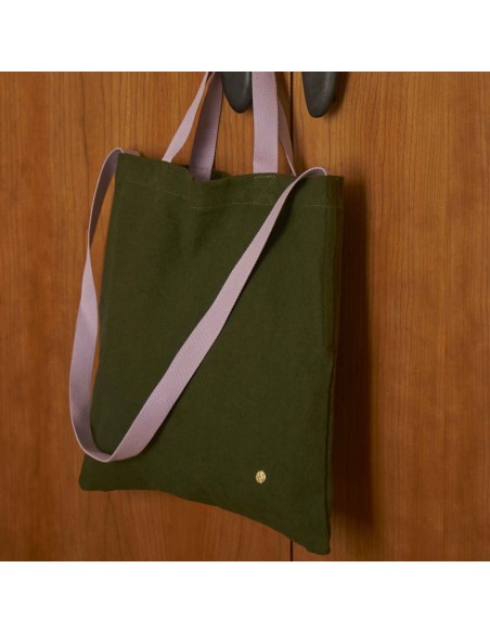 CITY BAG LA CERISE IONA KALE 38x38 ORGANIC COTTON