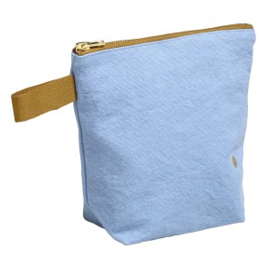 TOILETRY BAG LA CERISE IONA BLUETIFUL 22x18 ORGANIC COTTON