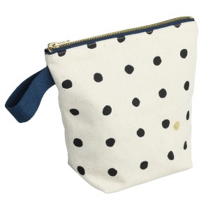 TOILETRY BAG LA CERISE MIO 22x18 ORGANIC COTTON