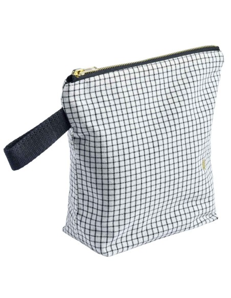 TOILETRY BAG LA CERISE GUSTAVE CAVIAR 22x18 ORGANIC COTTON