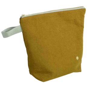 TOILETRY BAG LA CERISE IONA NUTS 22x18 ORGANIC COTTON