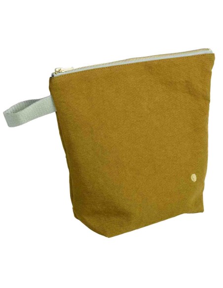 TOILETRY BAG LA CERISE IONA NUTS 22x18 ORGANIC COTTON