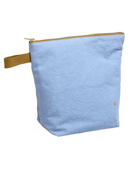 TOILETRY BAG LA CERISE IONA BLUETIFUL 28x23 ORGANIC COTTON