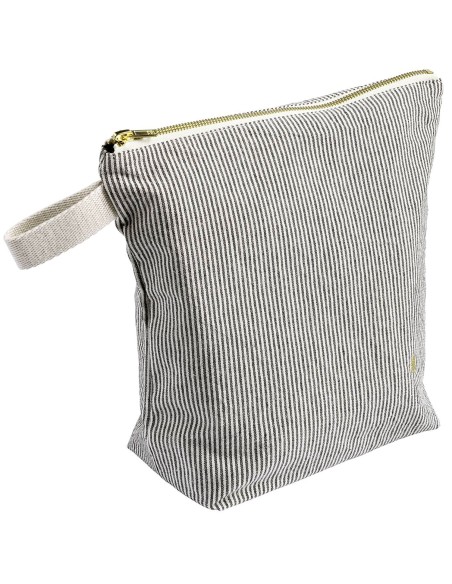 TOILETRY BAG LA CERISE FINETTE CAVIAR 28x23 ORGANIC COTTON