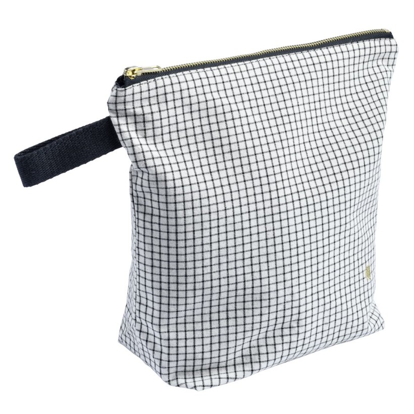 TOILETRY BAG LA CERISE GUSTAVE CAVIAR 28x23 ORGANIC COTTON