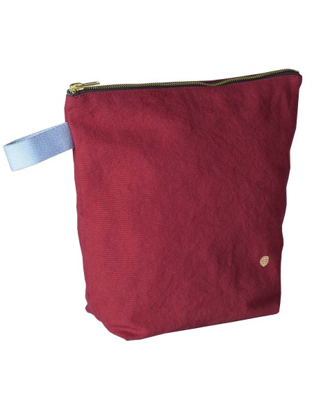 TOILETRY BAG LA CERISE IONA CHERRY 28x23 ORGANIC COTTON