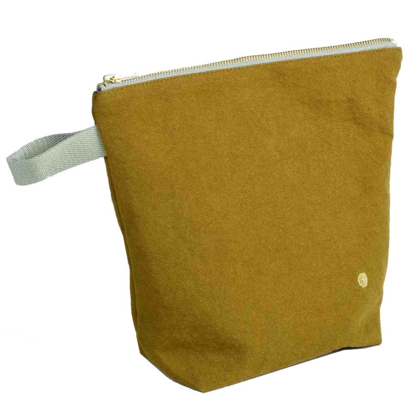 TOILETRY BAG LA CERISE IONA NUTS 28x23 ORGANIC COTTON