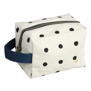 TOILETRY BAG LA CERISE CUBE MIO 15.50x10 ORGANIC COTTON