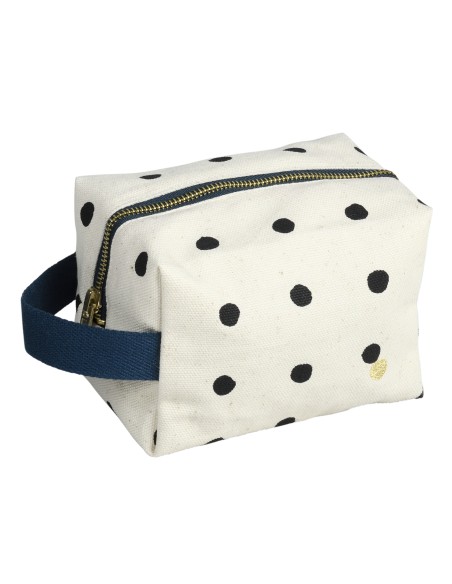 TOILETRY BAG LA CERISE CUBE MIO 15.50x10 ORGANIC COTTON