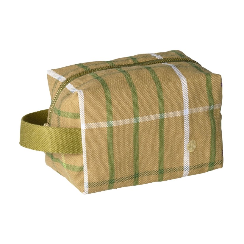 TOILETRY BAG LA CERISE CUBE SCOTTY 15.50x10 ORGANIC COTTON