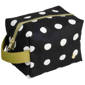 TOILETRY BAG LA CERISE CUBE MIA15.50x10 ORGANIC COTTON