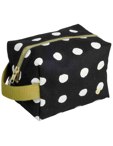 TOILETRY BAG LA CERISE CUBE MIA15.50x10 ORGANIC COTTON