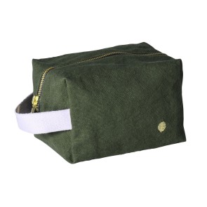 TOILETRY BAG LA CERISE CUBE IONA KALE 15.50x10 ORGANIC...