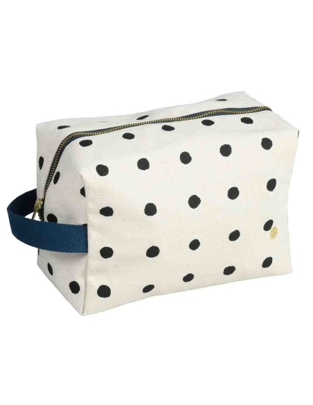 TOILETRY BAG LA CERISE CUBE MIO 22x14 ORGANIC COTTON