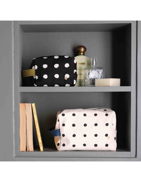 TOILETRY BAG LA CERISE CUBE MIO 22x14 ORGANIC COTTON