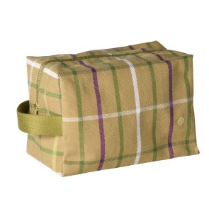 TOILETRY BAG LA CERISE CUBE SCOTTY 22x14 ORGANIC COTTON