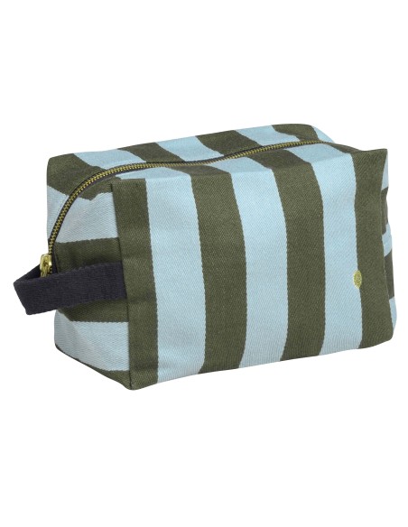 TOILETRY BAG LA CERISE CUBE RITA  22x14 ORGANIC COTTON