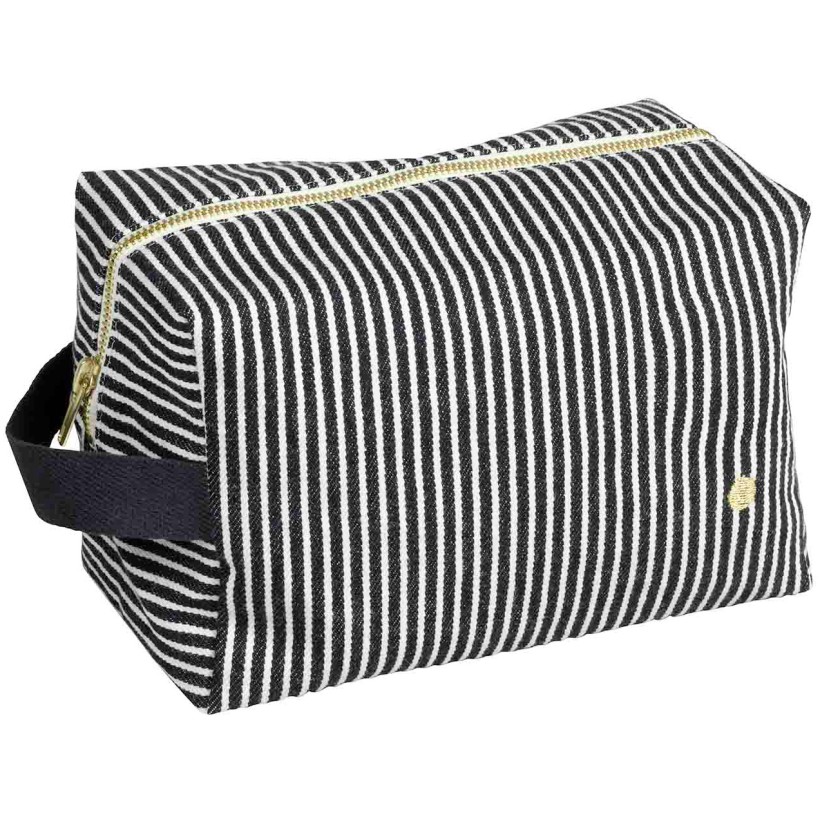 TOILETRY BAG LA CERISE CUBE BASILE 22x14 ORGANIC COTTON