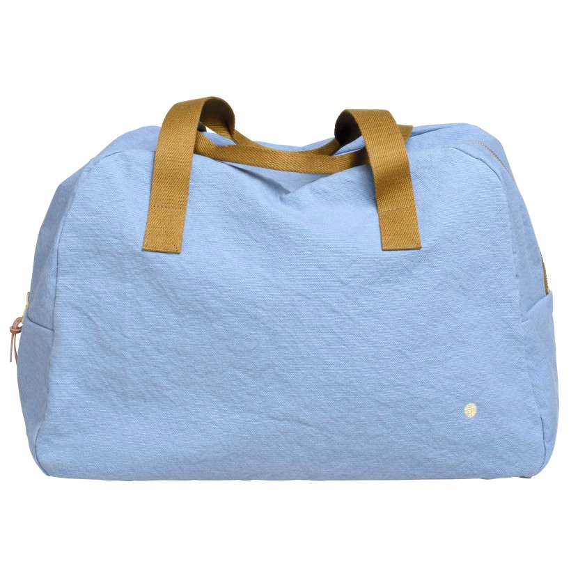SAC WEEK-END LA CERISE IONA BLUETIFUL 42x28x19 ORGANIC COTTON