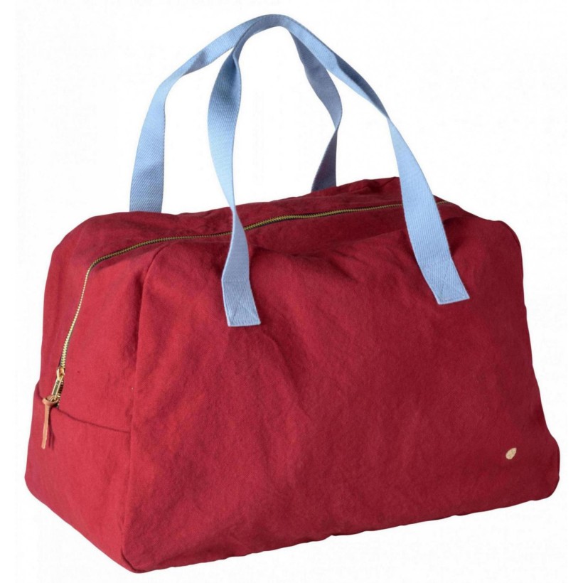 SAC WEEK-END IONA CHERRY 42x28x19 ORGANIC COTTON