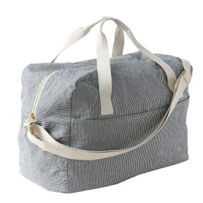 SAC WEEK-END LA CERISEFINETTE CAVIAR  42x30x19 ORGANIC...