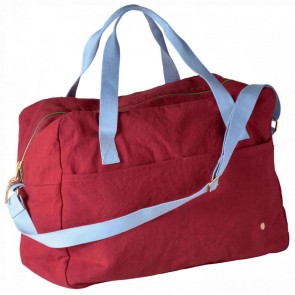 SAC WEEK-END IONA CHERRY 42x30x19 ORGANIC COTTON