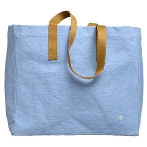 SHOPPING BAG IONA BLUETIFUL 46x38x19 ORGANIC COTTON