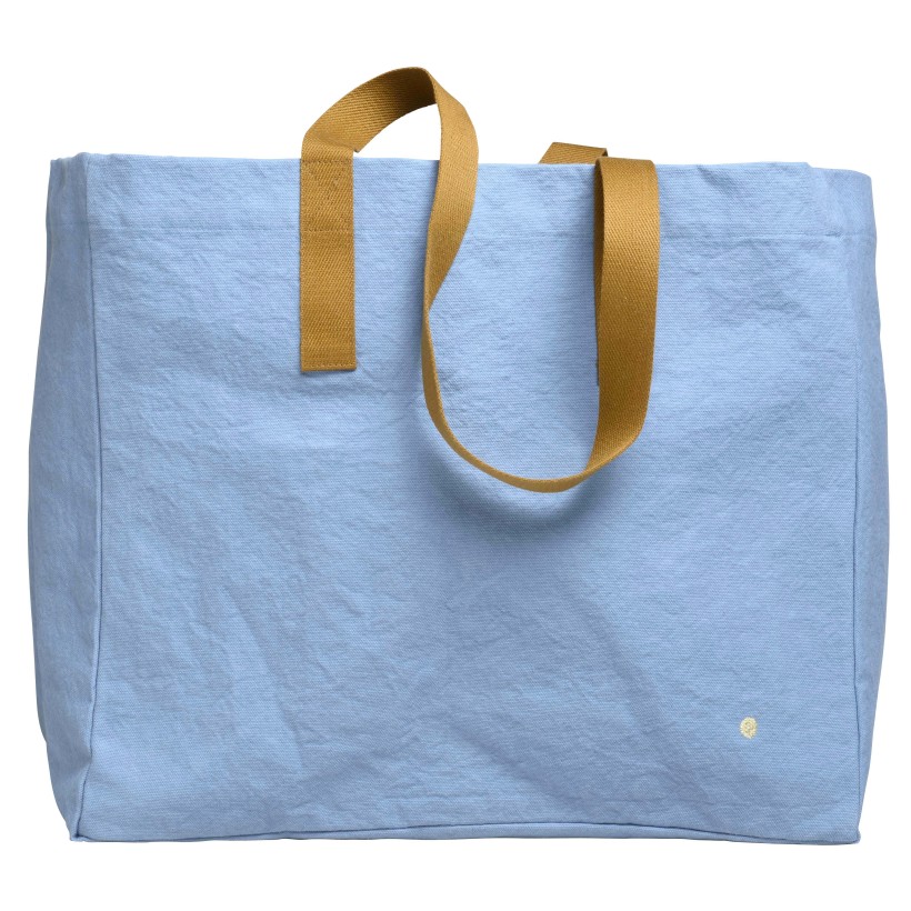 SHOPPING BAG IONA BLUETIFUL 46x38x19 ORGANIC COTTON