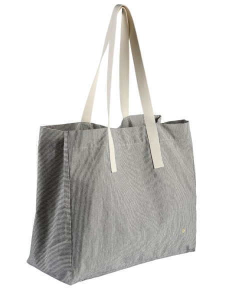 SHOPPING BAG LA CERISE FINETTE CAVIAR 46x38x19 ORGANIC COTTON