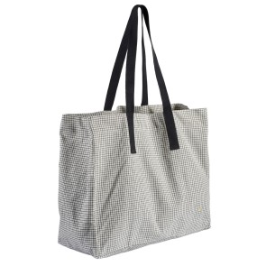 SHOPPING BAG LA CERISE GUSTAVE CAVIAR 46x38x19 ORGANIC...