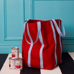 ΜΑΧΙ POPPINS BAG IONA CHERRY 33x48x33 ORGANIC COTTON 2