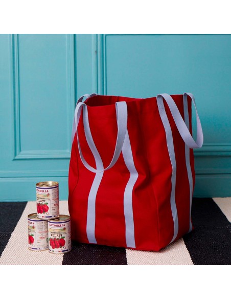 ΜΑΧΙ POPPINS BAG IONA CHERRY 33x48x33 ORGANIC COTTON