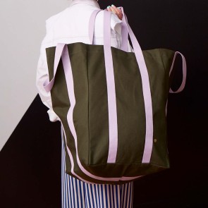 ΜΑΧΙ POPPINS BAG LA CERISE IONA KALE 33x48x33 ORGANIC COTTON 2