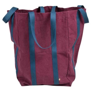 ΜΑΧΙ POPPINS BAG IONA WINE 33x48x33 ORGANIC COTTON